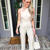 Python Couture Snake Print Jeans