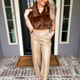 Luxury league Fur Vest