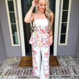 Garden Couture Floral Trousers