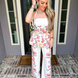 Garden Couture Floral Trousers