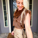 Luxury league Fur Vest