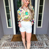 Royal Vault Gem Blouse