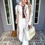 J. Lo Effect Fur Coat