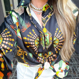 Medusa Gem Blouse