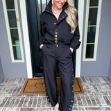 Dolce Vita Gold Detail Barrel Pants