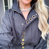 Dolce Vita Gold Detail Jacket