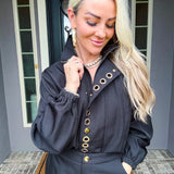 Dolce Vita Gold Detail Jacket