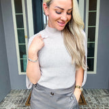 Weekend In Paris Cape Sweater