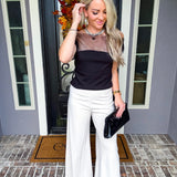 Galleria Strolling Palazzo Pants