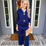 Nautical Nights Knit Pants