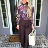 Fierce Muse Abstract Top