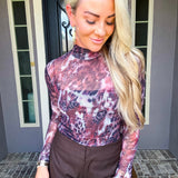 Fierce Muse Abstract Top