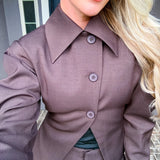 Manhattan Cut Blackless Blazer