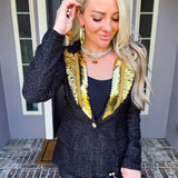 Royale Wing Tweed Blazer