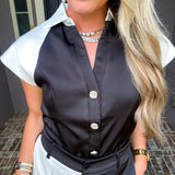 The Eclipse Jeweled Blouse