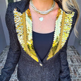 Royale Wing Tweed Blazer