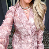 Blush Haze Blazer