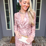 Blush Haze Blazer