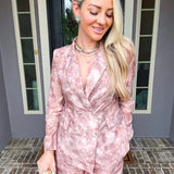 Blush Haze Blazer