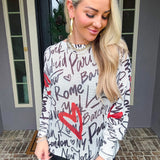 Cities Of Love Knit Sweater