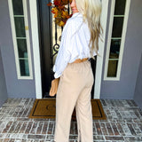 Uptown Edge Zipper Trousers
