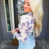 Sweet Serenade Floral Bodysuit