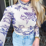 Sweet Serenade Floral Bodysuit