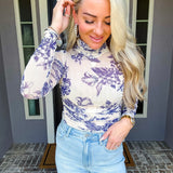 Sweet Serenade Floral Bodysuit
