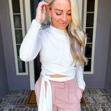 Love Filled Tie Around Top