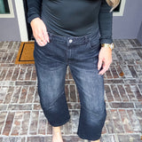 Fashionably Chic Barrel Jeans