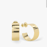 Atlas Hoops .75 - Silver