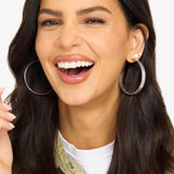 Atlas Hoops 2" - Silver