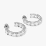 The Queens Hoops 1" - Silver