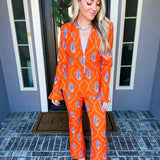 Monte Carlo Muse Paisley Trousers