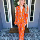 Monte Carlo Muse Paisley Trousers