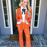 Monte Carlo Muse Paisley Trousers