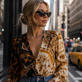Bellagio Print Blouse