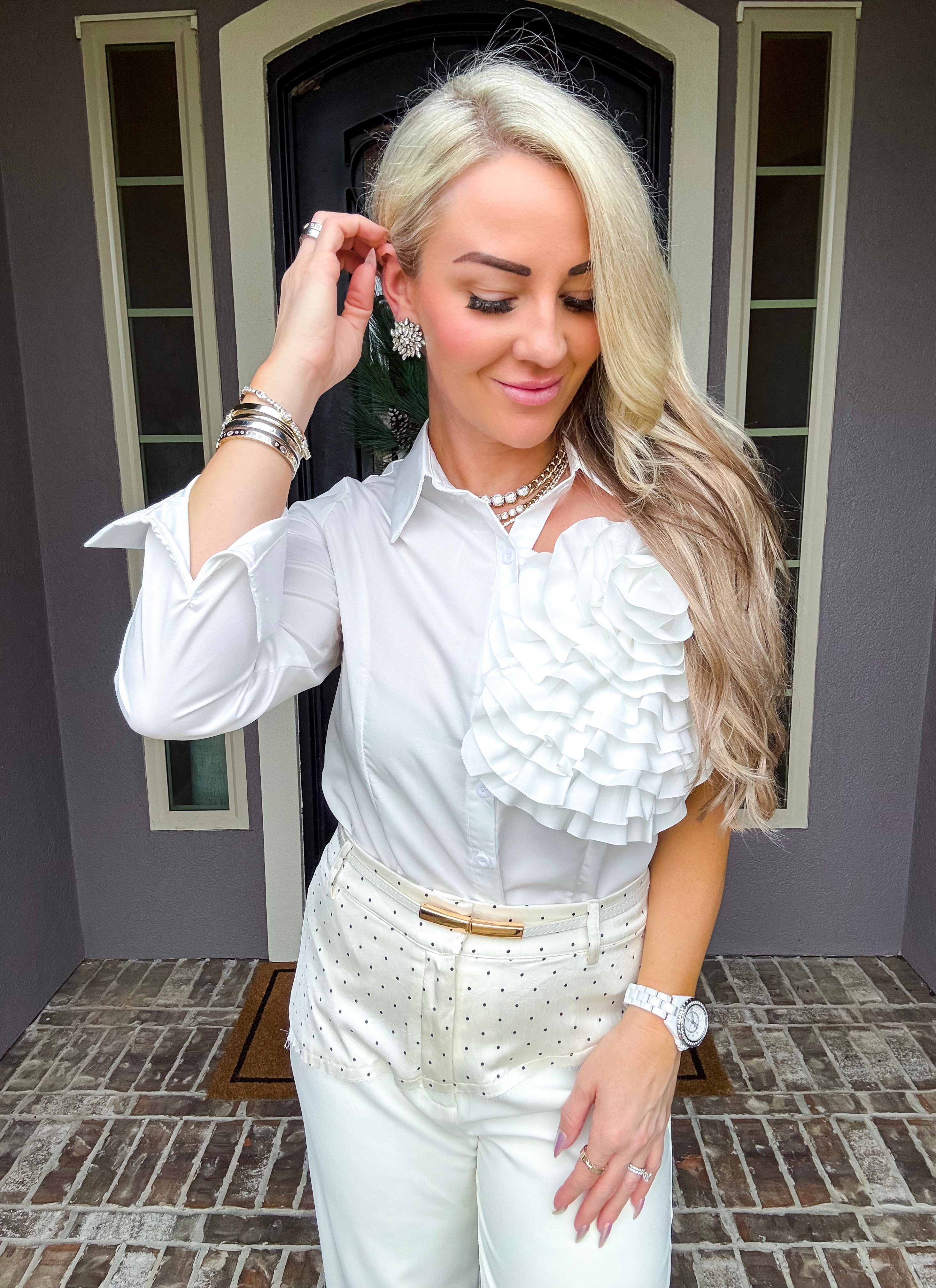 Couture Society Rose Blouse