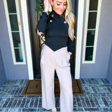 Monaco Moment Wide Leg Trousers