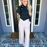 Monaco Moment Wide Leg Trousers