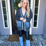 Concrete Couture Denim Pocket Cardi
