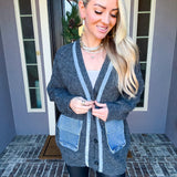 Concrete Couture Denim Pocket Cardi