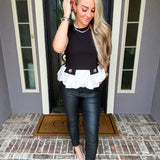 Parisian Ruffle Top