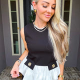 Parisian Ruffle Top