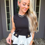 Parisian Ruffle Top