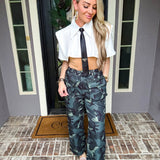 Vogue Rebel Tie Bodysuit - Taupe