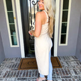 Avant Asymmetrical Top - Taupe