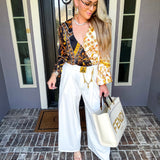 Bellagio Print Blouse