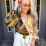 Bellagio Print Blouse