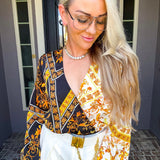 Bellagio Print Blouse